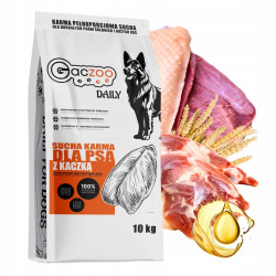 Karma sucha dla psa Gaczoo Daily Kaczka 10 kg