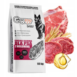Gaczoo Daily Beef Dry Dog Food 10 kg