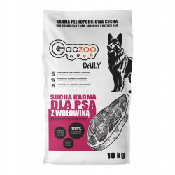 Karma sucha dla psa Gaczoo Daily Wołowina 10 kg