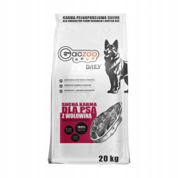 Gaczoo Daily Beef Dry Dog Food 20 kg