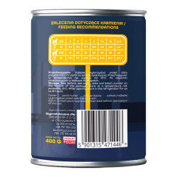 Gaczoo Urban Bowl Beef Steak Wet Dog Food 400 g