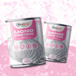 Gaczoo Mono Protein Puppy Turkey Wet Dog Food 400 g