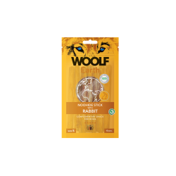 Przysmak dla psa Woolf Earth Noohide S Stick z królikiem 90g