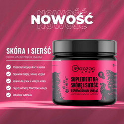 Suplementy dla psa Gaczoo na skórę i sierść dla psa