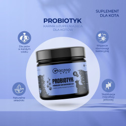 Suplementy dla kota Gaczoo Probiotyk dla kota