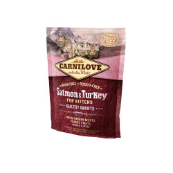 Karma sucha dla kota Carnilove Salmon  Turkey for Kittens 0,4 kg