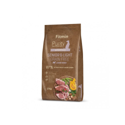 Karma sucha dla psa Fitmin Purity Grain Free Senior  Light Lamb 2 kg