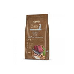 Karma sucha dla psa Fitmin Purity Rice Adult Fish  Venison 2 kg