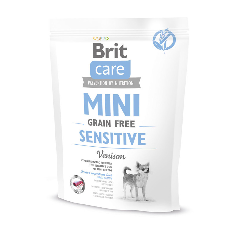 Brit Care Mini Grain Free Sensitive Dry Dog Food 0.4 kg