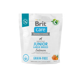 Brit Grain-Free Junior Large Breed Salmon Dry Dog Food 1 kg