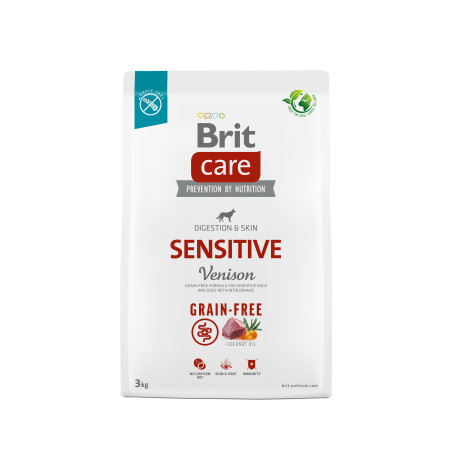 Karma sucha dla psa Brit Grain-Free Sensitive Venison 3 kg