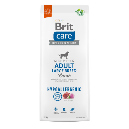 Brit Hypoallergenic Adult Large Breed Lamb Dry Dog Food 12 kg