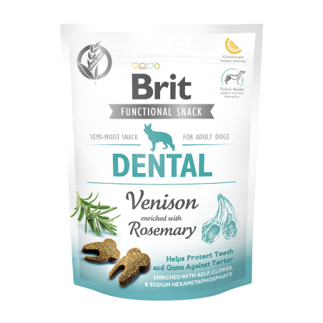 Brit Dental Venison Dog Treats 150 g