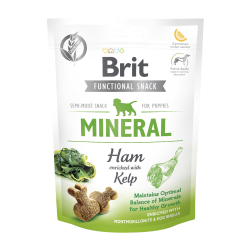 Brit Mineral Ham Puppy Dog Treats 150 g