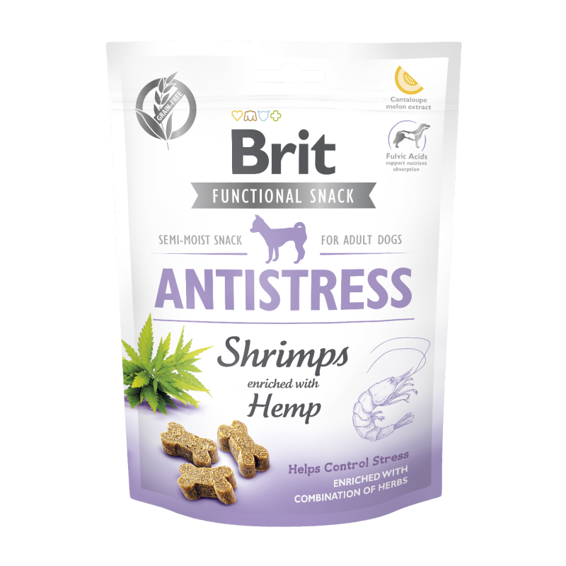 Przysmaki dla psa Brit Shrimp Antistress 150 g