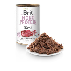 Brit Mono Protein Lamb Wet Dog Food 400 g