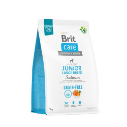 Brit Grain-Free Junior Large Breed Salmon Dry Dog Food 3 kg