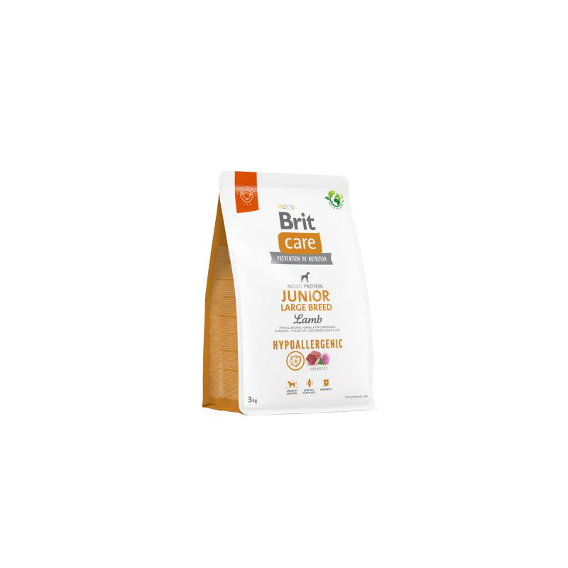 Karma sucha dla psa Brit Hypoallergenic Junior LB Lamb 3 kg