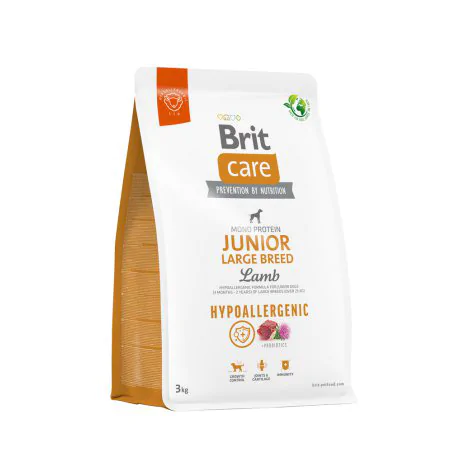 Karma sucha dla psa Brit Hypoallergenic Junior LB Lamb 3 kg