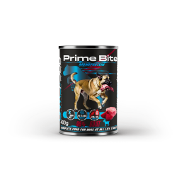 GAME DOG Prime Bite Goat with Beetroot Wet Dog Food 400g
