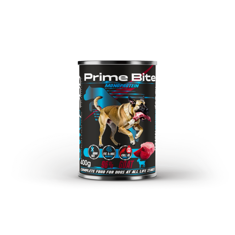 GAME DOG Prime Bite Goat with Beetroot Wet Dog Food 400g