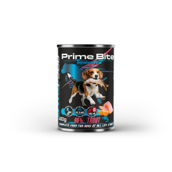 GAME DOG Prime Bite Trout with Sweet Potato Wet Dog Food 400g