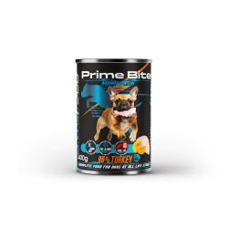 Karma mokra dla psa GAME DOG Prime Bite Indyk z dynią 400g
