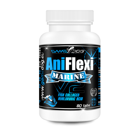 GAME DOG AniFlexi MARINE V2 Dog Supplement 80 Tablets
