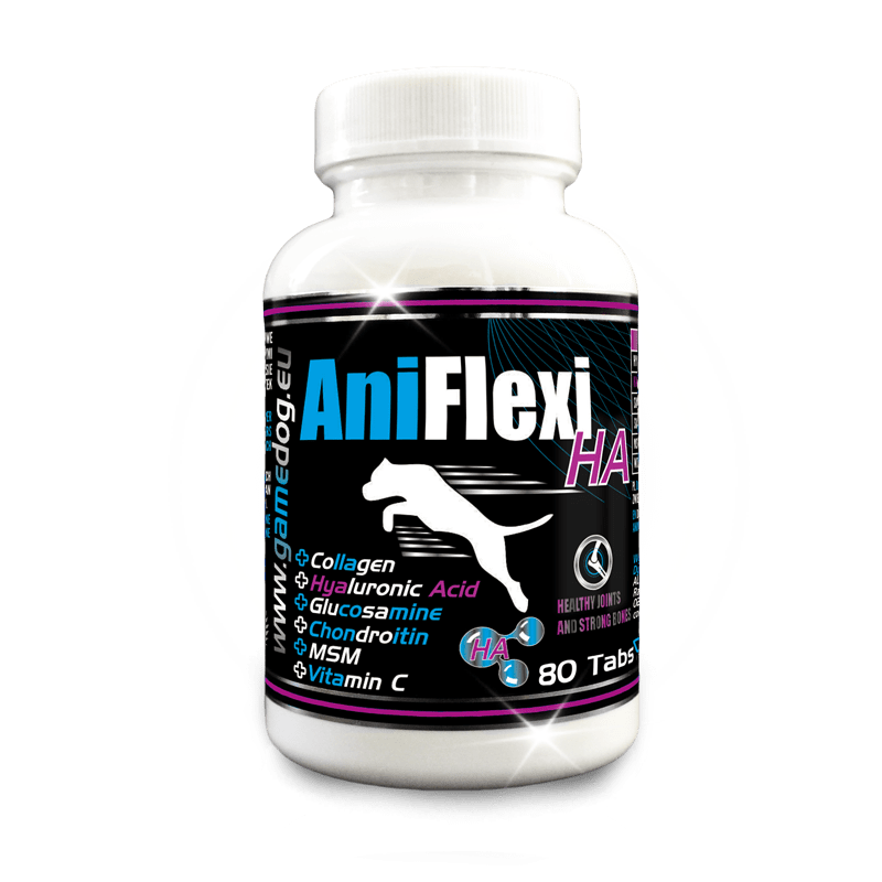 GAME DOG AniFlexi HA Dog Supplement 80 Tablets