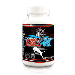 GAME DOG Krill Oil Dog Supplement 60 Capsules