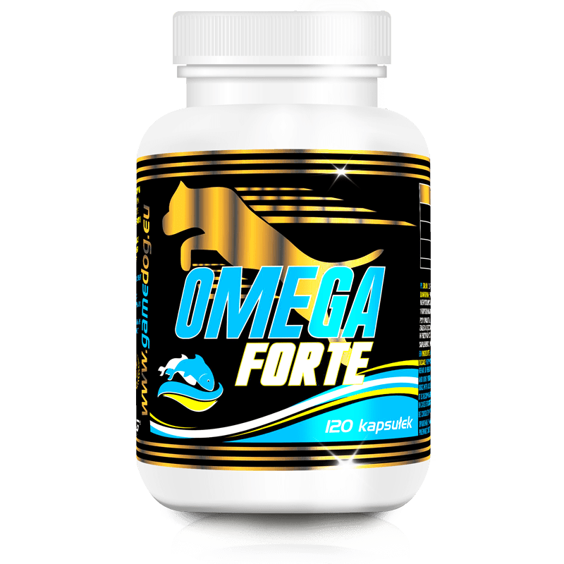 GAME DOG Omega FORTE Dog Supplement 120 Capsules