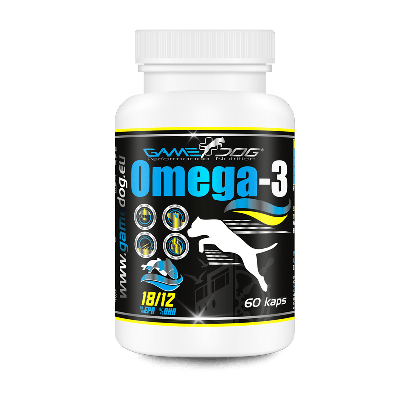 Suplement dla psa GAME DOG Omega-3 60 kapsułek