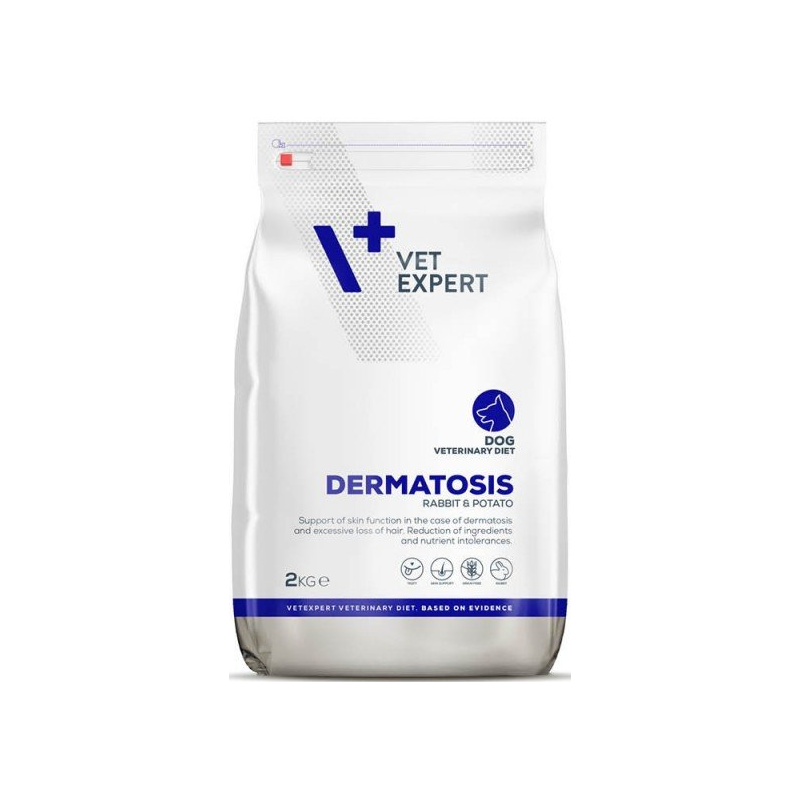 Karma sucha dla psa VETEXPERT Dermatosis Królik z ziemniakiem 2 kg