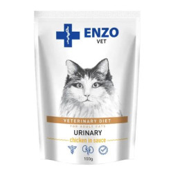 Karma mokra dla kota ENZO VET Urinary z kurczakiem w sosie 100 g
