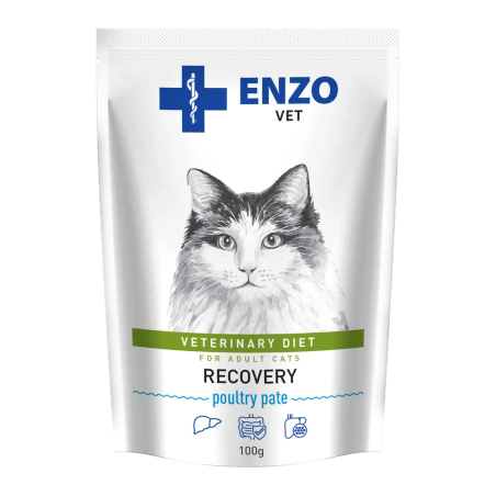 ENZO VET Recovery with Poultry Wet Cat Food 100 g