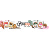 Gaczoo Dried Beef Pizzle Dog Treats 10 pcs