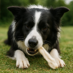 Gaczoo Rabbit Ears with Fur Dog Treats 10 pcs