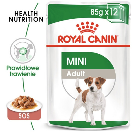 ROYAL CANIN Mini Adult Wet Dog Food Pouch 85 g