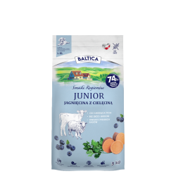 Karma sucha dla psa BALTICA SMAKI REGIONÓW Junior Jagnięcina z cielęciną L/XL 3kg
