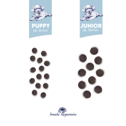 Karma sucha dla psa BALTICA SMAKI REGIONÓW Junior Jagnięcina z cielęciną L/XL 3kg