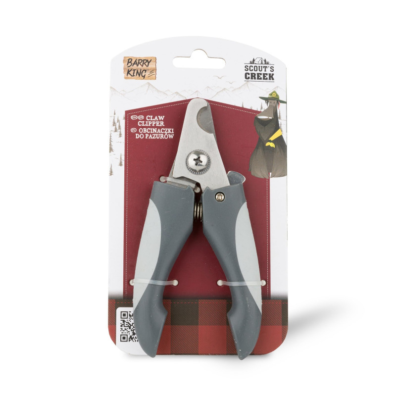 Pet Nail Clippers Barry King Grey 6.7 x 15 cm