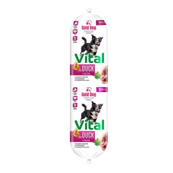 Wet Dog Food Gold Dog Vital Duck Baton 900g
