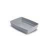 Open Cat Litter Tray Barry King HANDY Grey 42x33x11 cm