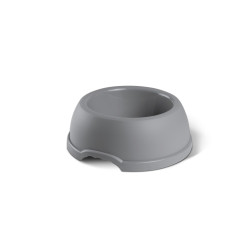 Miska plastikowa dla psów Barry King M 0,6 L szara śr. 19 cm
