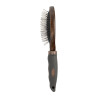 Premium Pet Brush Barry King Metal Pins Beech Wood 6.8 x 23.7 cm