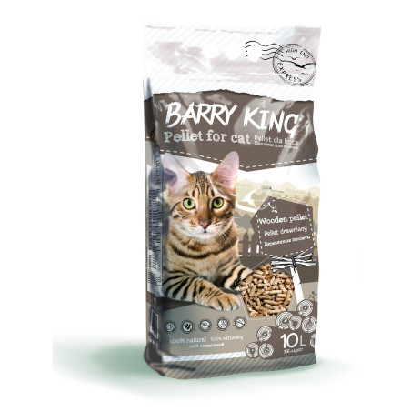 Barry King Wooden Cat Litter Pellets 10 L