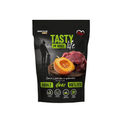 Wet Dog Food Biofeed Tasty Dog Life Deer 90% Pouch 500g