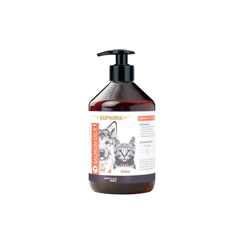 Dog Supplement Biofeed Euphoria Salmon Oil 500ml