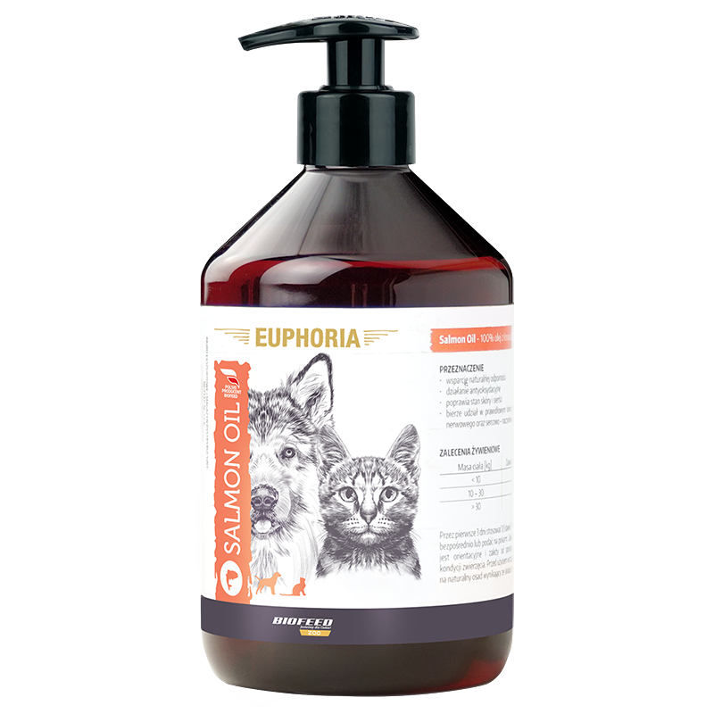 Suplement dla psa Biofeed Euphoria Salmon Oil 1L