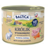 Baltica Regional Flavours Adult Rabbit 185 g – natural grain-free wet food for adult cats